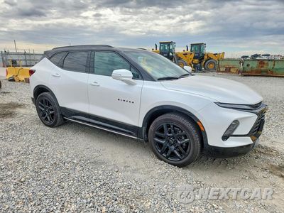Czwarte zdjęcie samochodu z boku: 2024 CHEVROLET BLAZER RS VIN:3GNKBKRS5RS154770 - miniatura