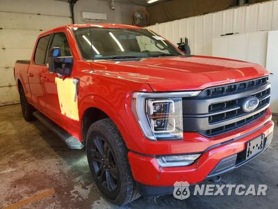 Czwarte zdjęcie samochodu z boku: 2023 FORD F150 SUPERCREW VIN:1FTFW1E80PKD15070 - miniatura