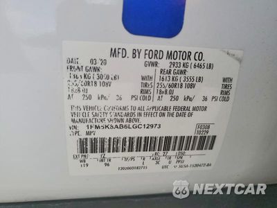 Zdjęcie 13 z 13 samochodu: 2020 FORD EXPLORER POLICE INTERCEPTOR VIN:1FM5K8AB6LGC12973 - miniatura