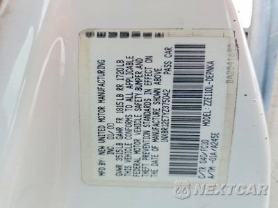 Zdjęcie 12 z 12 samochodu: 2000 TOYOTA COROLLA VE VIN:1NXBR12E7YZ375042 - miniatura