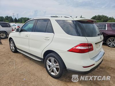 Drugie zdjęcie samochodu z przodu: 2013 MERCEDES-BENZ ML 350 BLUETEC VIN:4JGDA2EB9DA171295 - miniatura