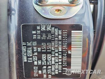 Zdjęcie 14 z 14 samochodu: 2022 KIA SORENTO SX VIN:5XYRK4LF5NG150891 - miniatura