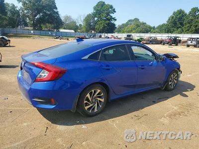 Trzecie zdjęcie samochodu z tyłu: 2018 HONDA CIVIC EX VIN:2HGFC2F78JH602161 - miniatura
