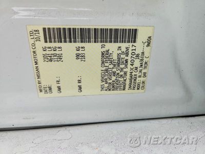 Zdjęcie 13 z 13 samochodu: 2018 NISSAN MAXIMA 3.5 SV VIN:1N4AA6AP4JC407017 - miniatura