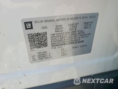 Zdjęcie 13 z 13 samochodu: 2021 CHEVROLET EQUINOX LS VIN:3GNAXHEV3MS155540 - miniatura