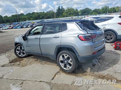 Drugie zdjęcie samochodu z przodu: 2021 JEEP COMPASS LIMITED VIN:3C4NJDCB9MT596063 - miniatura