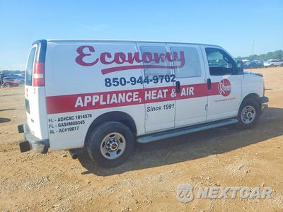Trzecie zdjęcie samochodu z tyłu: 2017 GMC SAVANA G2500 VIN:1GTW7AFF3H1911517 - miniatura