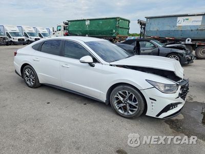 Czwarte zdjęcie samochodu z boku: 2020 HYUNDAI SONATA SEL VIN:5NPEL4JA1LH054295 - miniatura