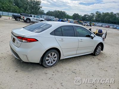 Trzecie zdjęcie samochodu z tyłu: 2021 TOYOTA COROLLA LE VIN:JTDEPMAE0MJ126717 - miniatura