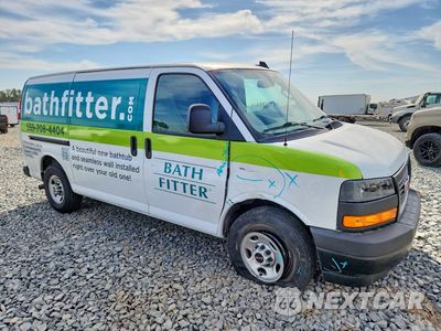 Czwarte zdjęcie samochodu z boku: 2025 GMC SAVANA G2500 VIN:1GTW7AFP1S1153547 - miniatura