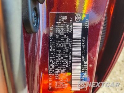 Zdjęcie 12 z 12 samochodu: 2007 TOYOTA AVALON XL VIN:4T1BK36B37U240221 - miniatura