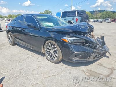 Czwarte zdjęcie samochodu z boku: 2024 HONDA CIVIC TOURING VIN:2HGFE1F91RH326150 - miniatura