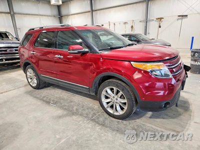 Czwarte zdjęcie samochodu z boku: 2014 FORD EXPLORER LIMITED VIN:1FM5K8F84EGA75127 - miniatura