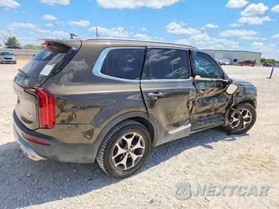 Trzecie zdjęcie samochodu z tyłu: 2021 KIA TELLURIDE EX VIN:5XYP34HCXMG126443 - miniatura