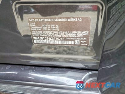 Zdjęcie 12 z 12 samochodu: 2019 BMW 530XE VIN:WBAJB1C54KB375213 - miniatura