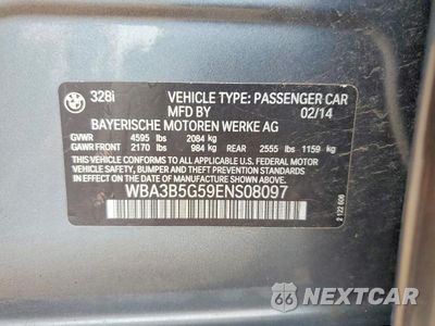 Zdjęcie 12 z 12 samochodu: 2014 BMW 328 XI SULEV VIN:WBA3B5G59ENS08097 - miniatura
