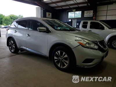 Czwarte zdjęcie samochodu z boku: 2017 NISSAN MURANO SL VIN:5N1AZ2MH1HN101046 - miniatura