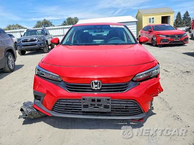 Piąte zdjęcie samochodu w środku: 2024 HONDA CIVIC EX VIN:2HGFE1F76RH331178 - miniatura