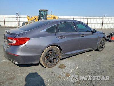 Trzecie zdjęcie samochodu z tyłu: 2018 HONDA ACCORD SPORT VIN:1HGCV2F38JA054459 - miniatura