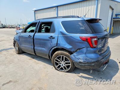 Drugie zdjęcie samochodu z przodu: 2018 FORD EXPLORER SPORT VIN:1FM5K8GT8JGB65216 - miniatura