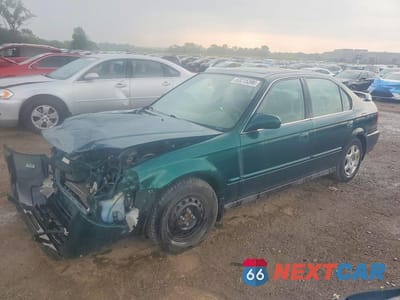 1999 HONDA CIVIC EX 1HGEJ8640XL021422 - główne zdjęcie licytacji z USA - miniatura