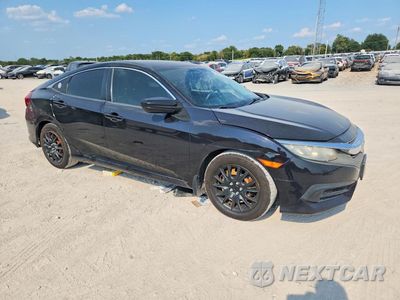Czwarte zdjęcie samochodu z boku: 2016 HONDA CIVIC LX VIN:19XFC2F50GE245088 - miniatura