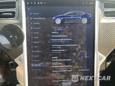 Zdjęcie 9 z 13 samochodu: 2015 TESLA MODEL S VIN:5YJSA1E48FF116208 - miniatura