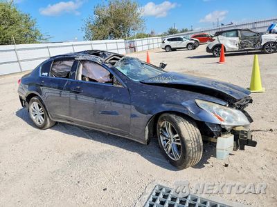 Czwarte zdjęcie samochodu z boku: 2013 INFINITI G37 SEDAN JOURNEY VIN:JN1CV6AP0DM715519 - miniatura