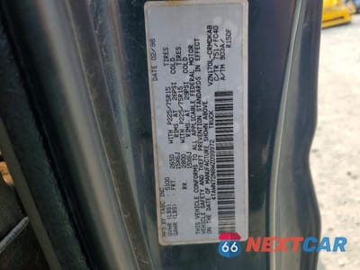 Zdjęcie 12 z 12 samochodu: 1998 TOYOTA TACOMA XTRACAB VIN:4TAWN72N8WZ099972 - miniatura