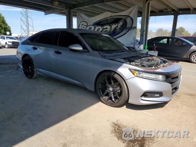 Czwarte zdjęcie samochodu z boku: 2019 HONDA ACCORD SPORT VIN:1HGCV2F39KA029359 - miniatura