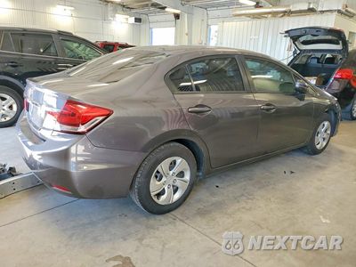 Trzecie zdjęcie samochodu z tyłu: 2014 HONDA CIVIC LX VIN:19XFB2F56EE271324 - miniatura