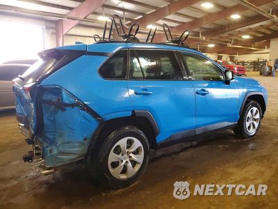 Trzecie zdjęcie samochodu z tyłu: 2021 TOYOTA RAV4 LE VIN:JTMF1RFV7MD071614 - miniatura