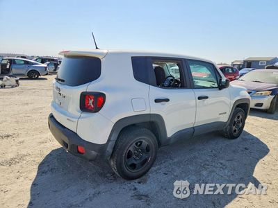 Trzecie zdjęcie samochodu z tyłu: 2017 JEEP RENEGADE SPORT VIN:ZACCJBAH5HPF98974 - miniatura