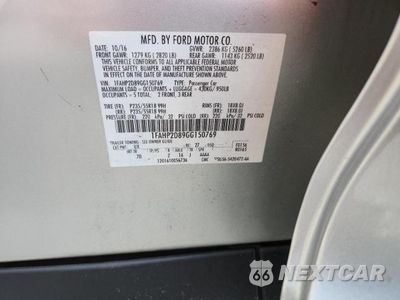 Zdjęcie 25 z 26 samochodu: 2016 FORD TAURUS SE VIN:1FAHP2D89GG150769 - miniatura