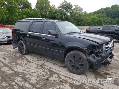 Czwarte zdjęcie samochodu z boku: 2017 FORD EXPEDITION EL LIMITED VIN:1FMJK2AT9HEA81979 - miniatura