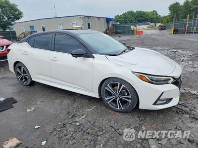 Czwarte zdjęcie samochodu z boku: 2022 NISSAN SENTRA SR VIN:3N1AB8DV8NY278244 - miniatura
