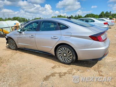 Drugie zdjęcie samochodu z przodu: 2021 HYUNDAI SONATA HYBRID LIMITED VIN:KMHL54JJ6MA024778 - miniatura