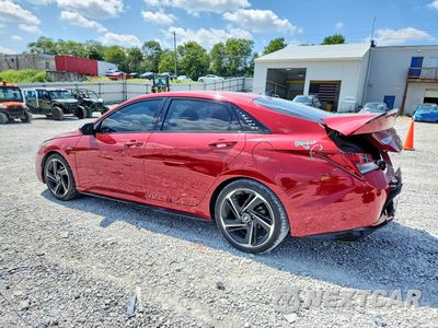 Drugie zdjęcie samochodu z przodu: 2023 HYUNDAI ELANTRA N LINE VIN:KMHLR4AF1PU401651 - miniatura