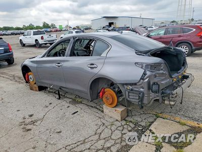 Drugie zdjęcie samochodu z przodu: 2021 INFINITI Q50 RED SPORT 400 VIN:JN1FV7DR8MM880041 - miniatura