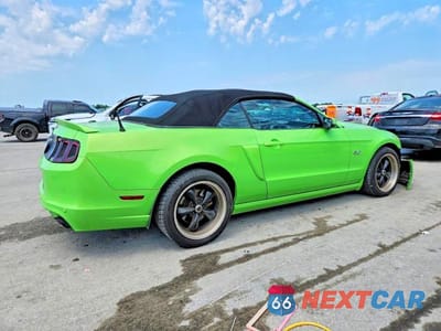 Trzecie zdjęcie samochodu z tyłu: 2013 FORD MUSTANG GT VIN:1ZVBP8FF3D5233293 - miniatura