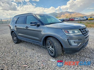 Czwarte zdjęcie samochodu z boku: 2016 FORD EXPLORER SPORT VIN:1FM5K8GT9GGB61281 - miniatura