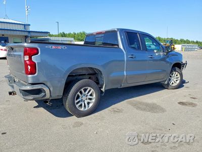 Trzecie zdjęcie samochodu z tyłu: 2019 CHEVROLET SILVERADO K1500 LT VIN:1GCRYDEK9KZ271851 - miniatura