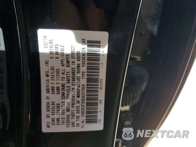 Zdjęcie 12 z 12 samochodu: 2014 HONDA ACCORD EXL VIN:1HGCR3F8XEA027954 - miniatura