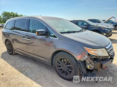 Czwarte zdjęcie samochodu z boku: 2012 HONDA ODYSSEY TOURING VIN:5FNRL5H93CB014575 - miniatura
