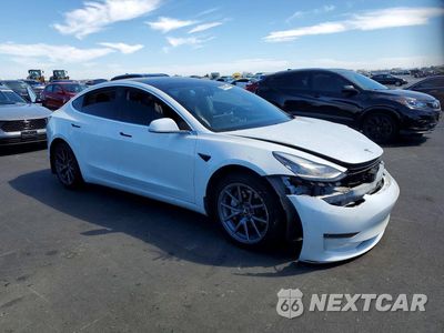Czwarte zdjęcie samochodu z boku: 2020 TESLA MODEL 3 VIN:5YJ3E1EA7LF804517 - miniatura