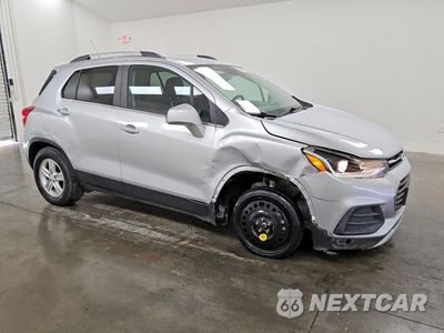Czwarte zdjęcie samochodu z boku: 2019 CHEVROLET TRAX 1LT VIN:KL7CJLSB3KB890590 - miniatura