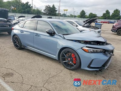 Czwarte zdjęcie samochodu z boku: 2025 HONDA CIVIC TYPE-R VIN:JHMFL5G42SX006947 - miniatura