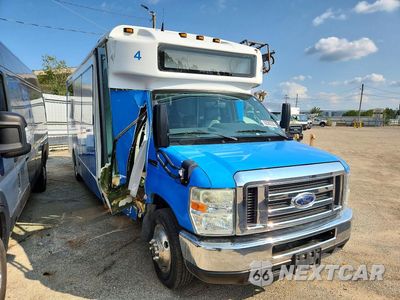 Czwarte zdjęcie samochodu z boku: 2017 FORD E450 SHUTTLE BUS VIN:1FDFE4FS1HDC06603 - miniatura