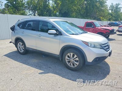 Czwarte zdjęcie samochodu z boku: 2014 HONDA CR-V EXL VIN:2HKRM4H77EH624313 - miniatura