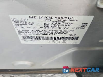 Zdjęcie 14 z 14 samochodu: 2013 FORD EDGE SEL VIN:2FMDK3JCXDBB41213 - miniatura